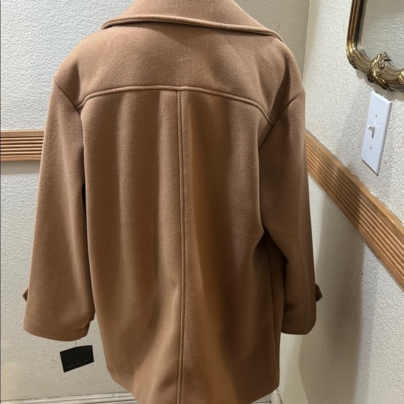 Marc New York Andrew Marc NWT Size M Elegant Tan Double-Breasted Women's Coat!!! - Picture 9 of 10